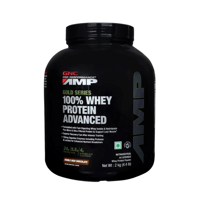 GNC Amp Gold Series 100% Whey Protein Advanced